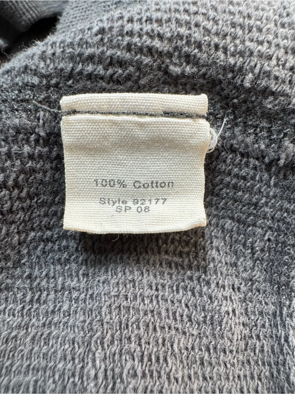 J. Crew Amagansett Embroidered Crab Quarter Zip Pullover Sweatshirt Men’s Large